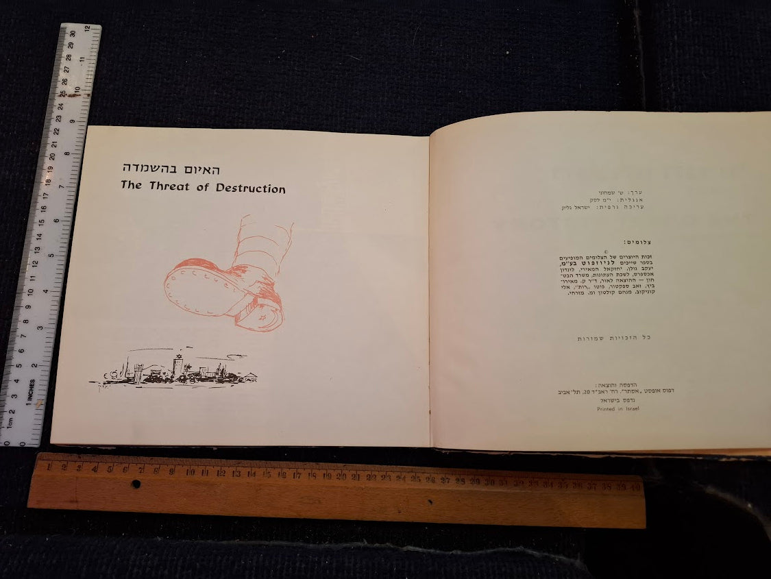 The great victory Hebrew book (6 days war) 1967 [BOK10434]