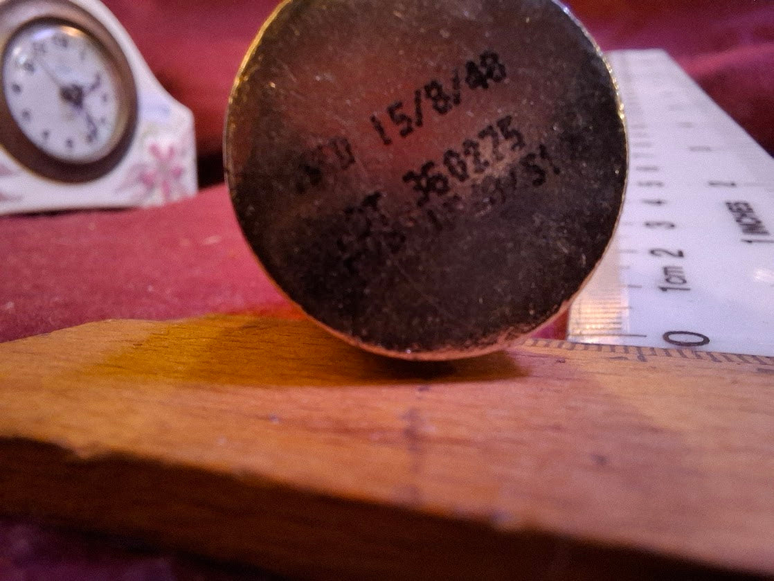Vintage solid silver perfume trinket [OTH10362]
