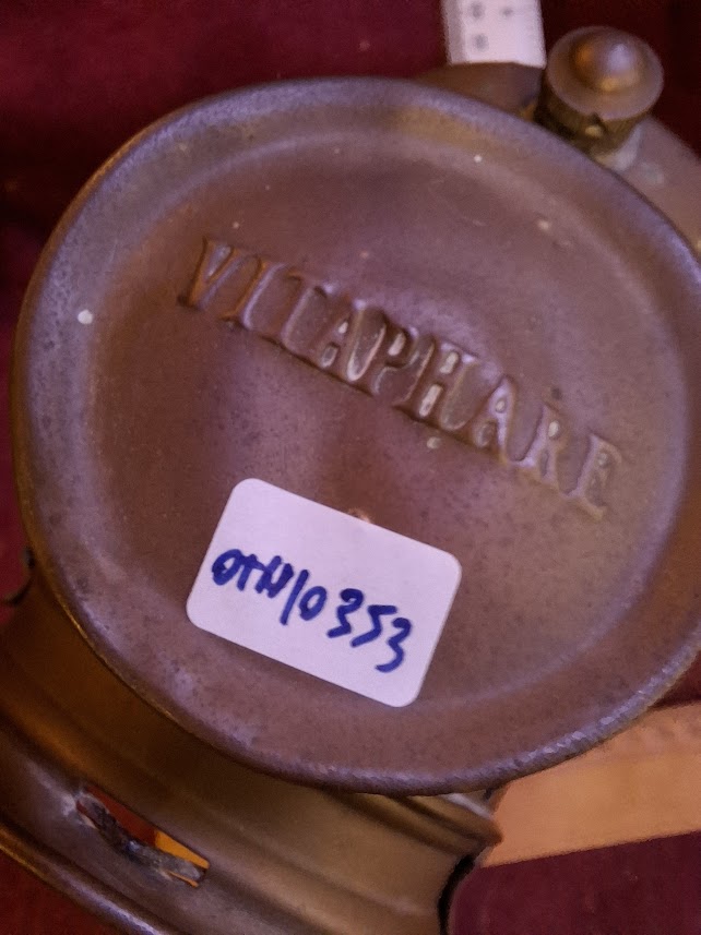 Antique Bicycle Headlight on Oil  - Rare [OTH10353]