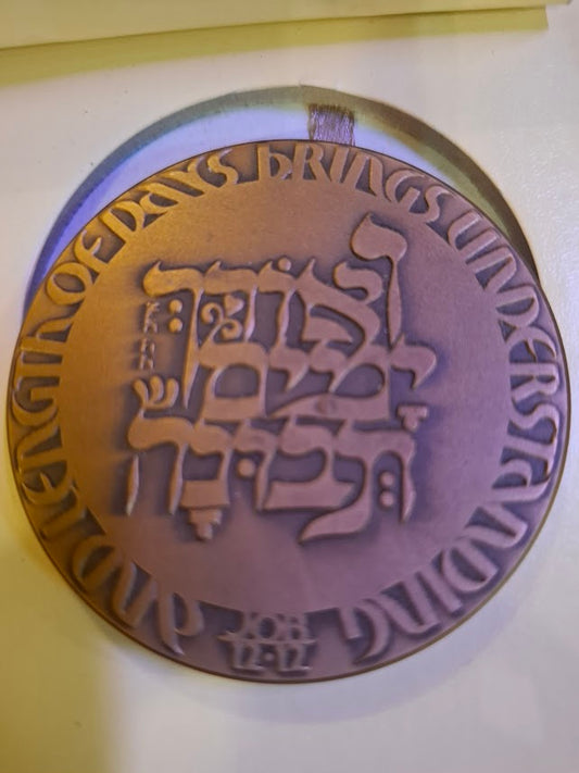 Israel bronza medal  - Retirement - Meritorious service 1982 [ISR10281]