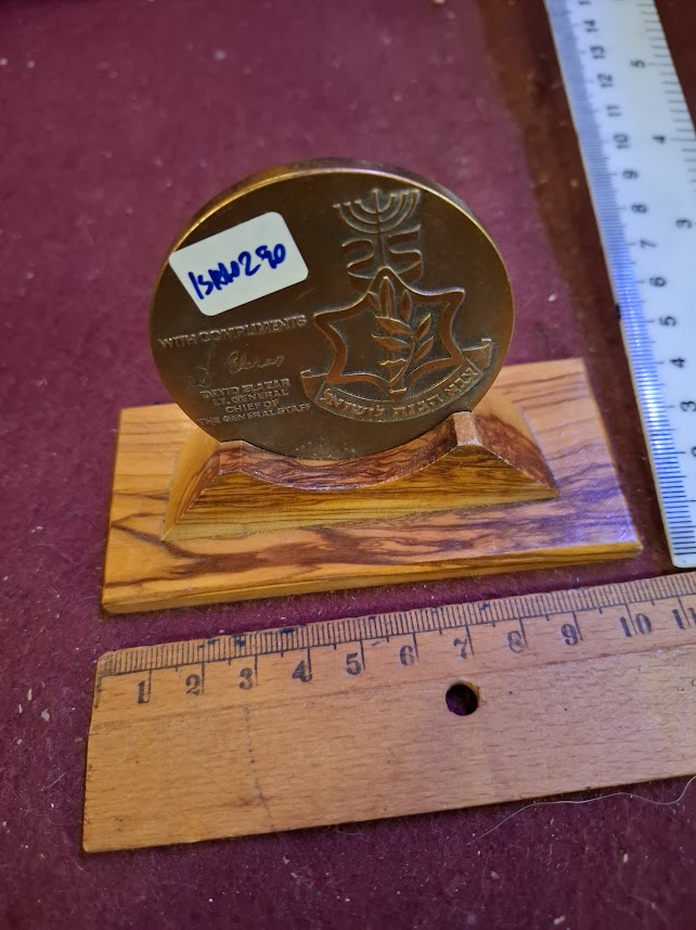 Israel bronza medal - Memorial Day 1973 [ISR10290]