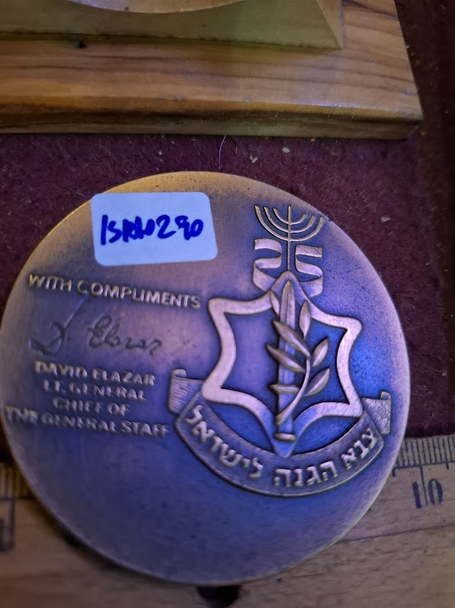 Israel bronza medal - Memorial Day 1973 [ISR10290]