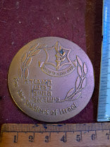 Israel bronza medal - Soldiers' welfare ass. 1987 [ISR10251]
