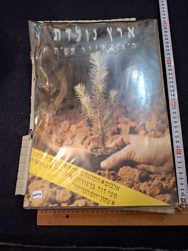 Eretz Iisrael Book Kit Born with Ben Ganrion Tape and the Declaration of Independence [BOK10438]