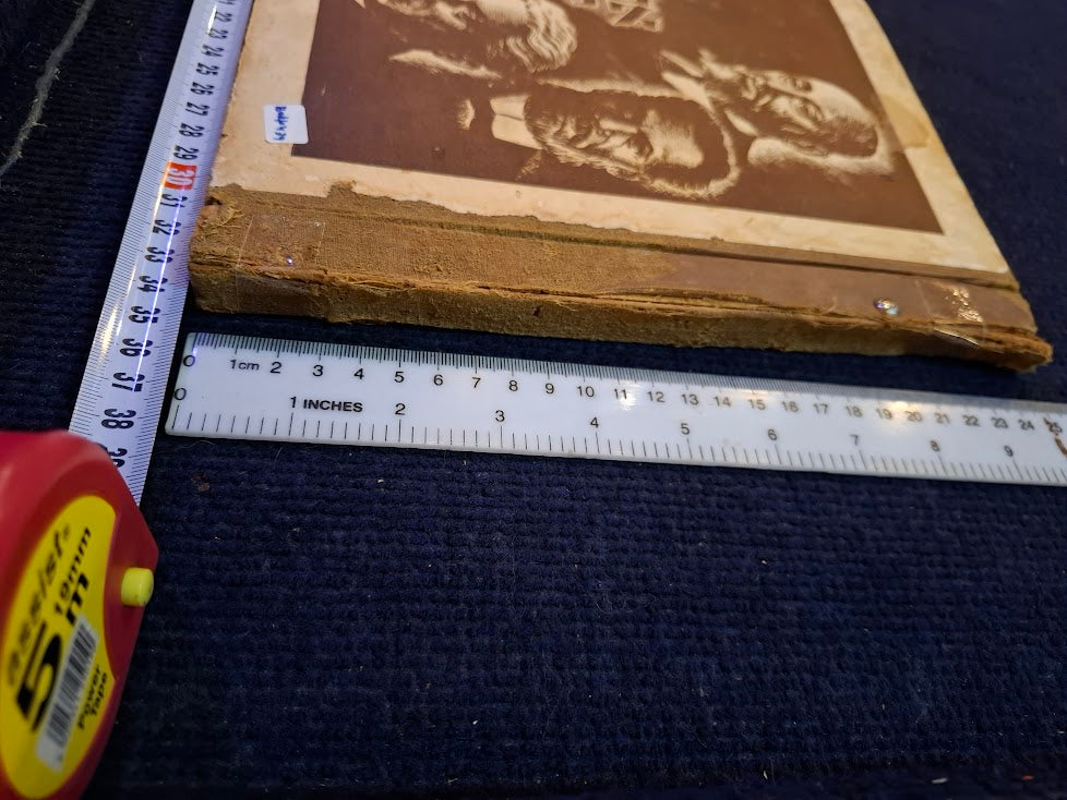 Old 1930 Jewish famous persons cards album (without cards)  - Rare [BOK10439]