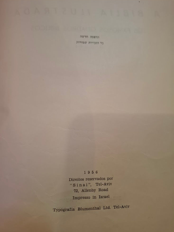 Vintage bible in pictures book 1956 [JUD10210]