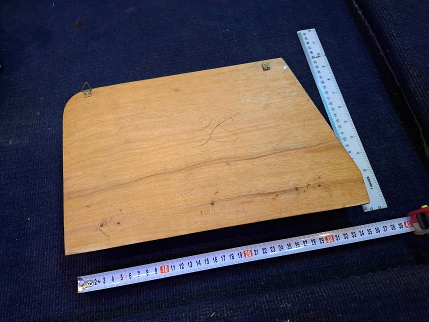 Vintage art deco wooden mail holder [ART10232]
