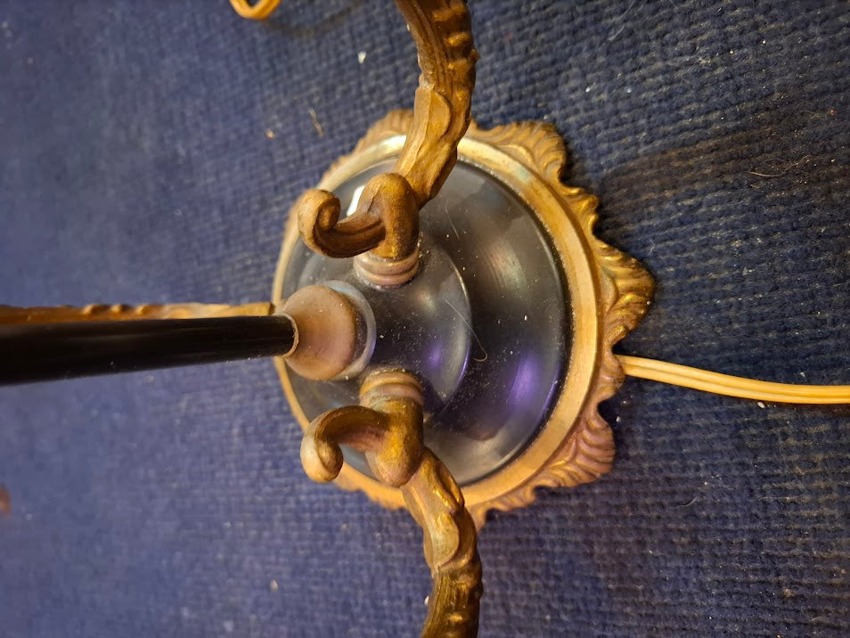 Vintage Triple Lamp ~1930s, rare! [INS10719]