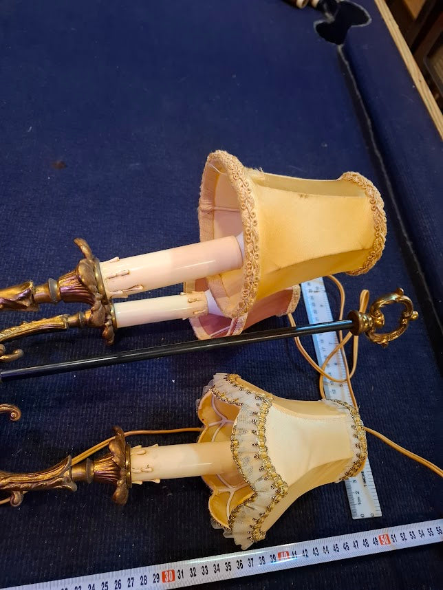 Vintage Triple Lamp ~1930s, rare! [INS10719]