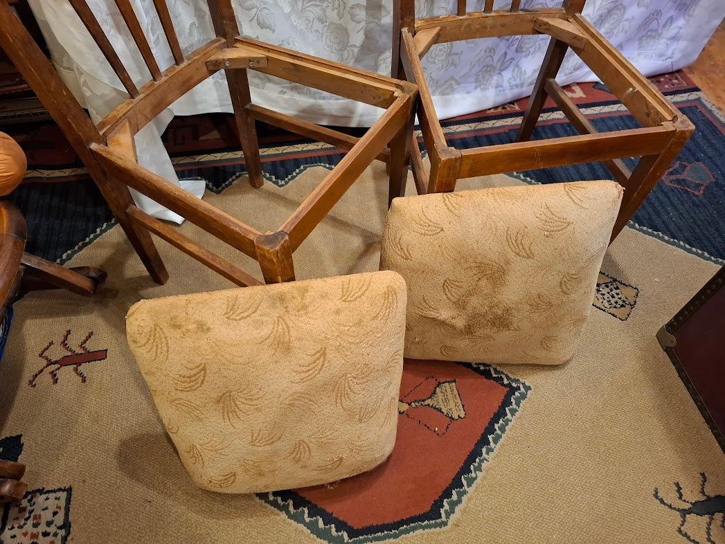 Original Antique Chair Pair [FUR10213]*for Israel local market only*