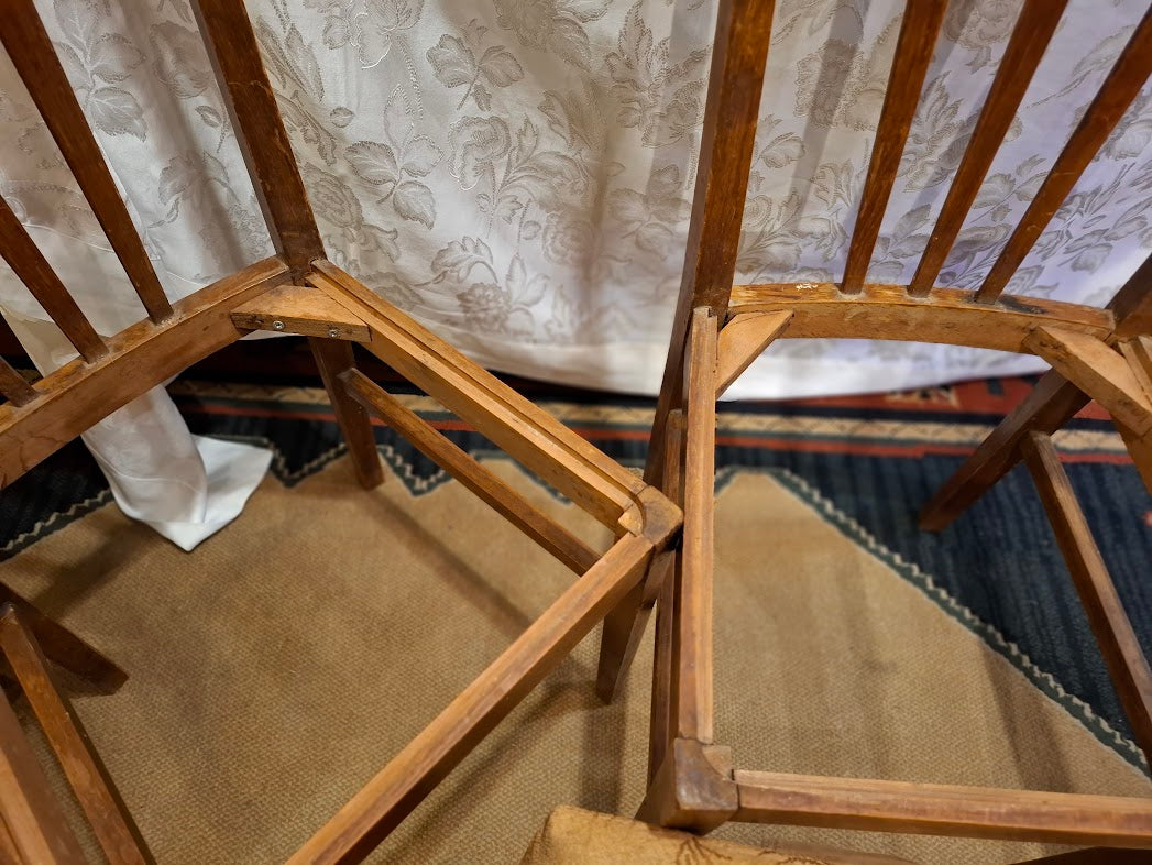 Original Antique Chair Pair [FUR10213]*for Israel local market only*