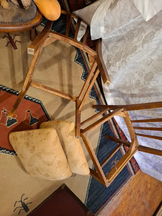 Original Antique Chair Pair [FUR10213]*for Israel local market only*