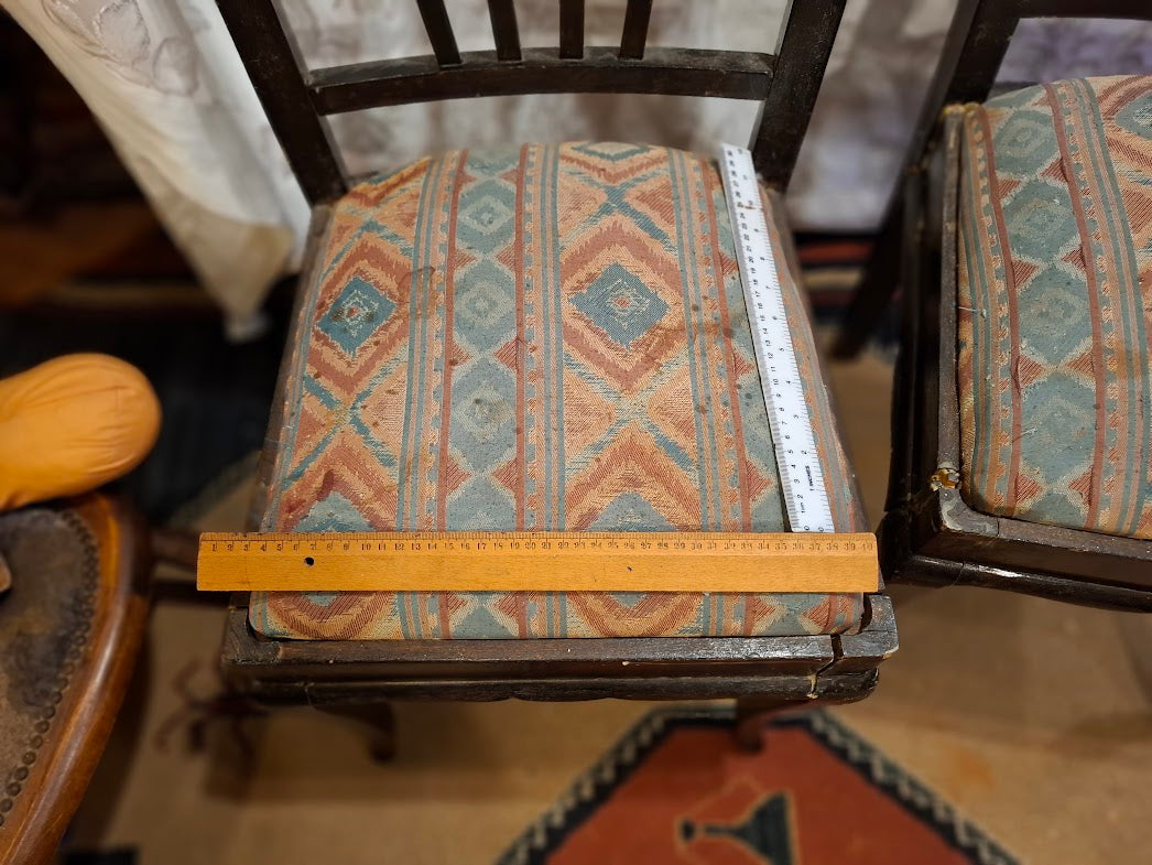 Original Antique Chair Pair [FUR10215] *for Israel local market only*