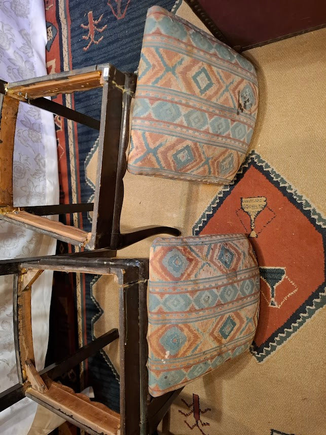 Original Antique Chair Pair [FUR10215] *for Israel local market only*