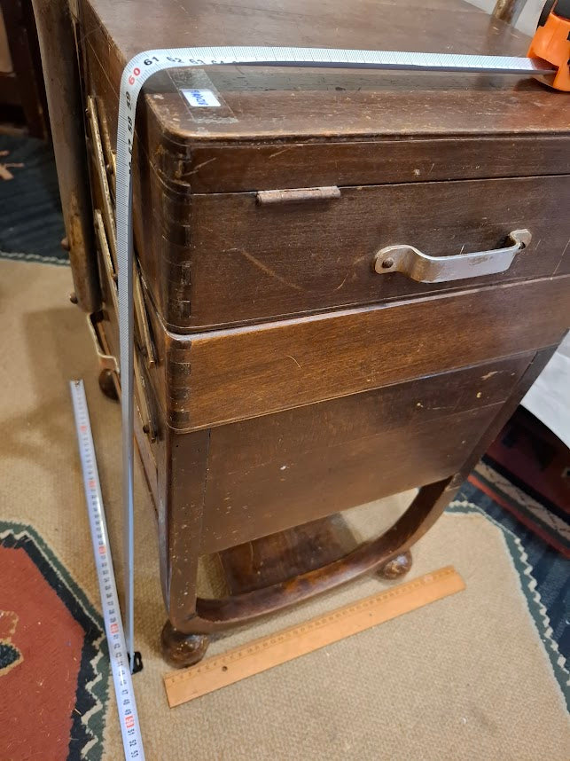 Antique big Sewing Tool Box  - Rare [ FUR10218]  *for Israel local market only*