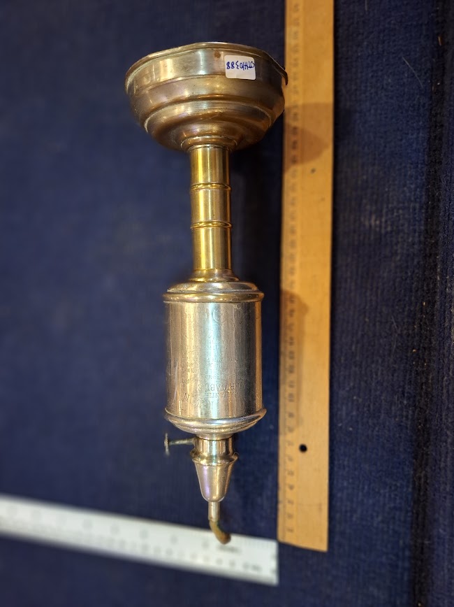 מגש נחושת למזכרת של יצחק רבין [ISR10136] 