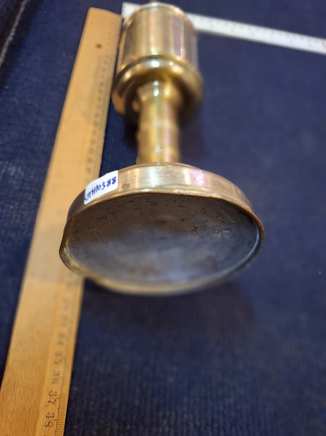 מגש נחושת למזכרת של יצחק רבין [ISR10136] 