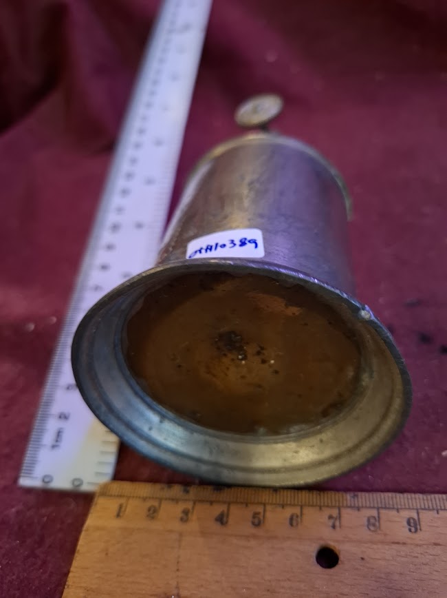 מגש נחושת למזכרת של יצחק רבין [ISR10136] 