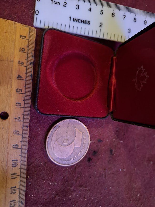 Israel bronza medal --50th anniversary Zion Jewish 1998 [ISR10297]