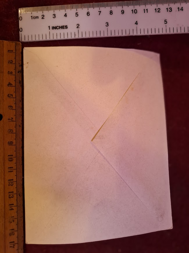 מעטפת דואר מזכרת וינטג' של ישראל משנת 1957, TABIL [ISR10292] 