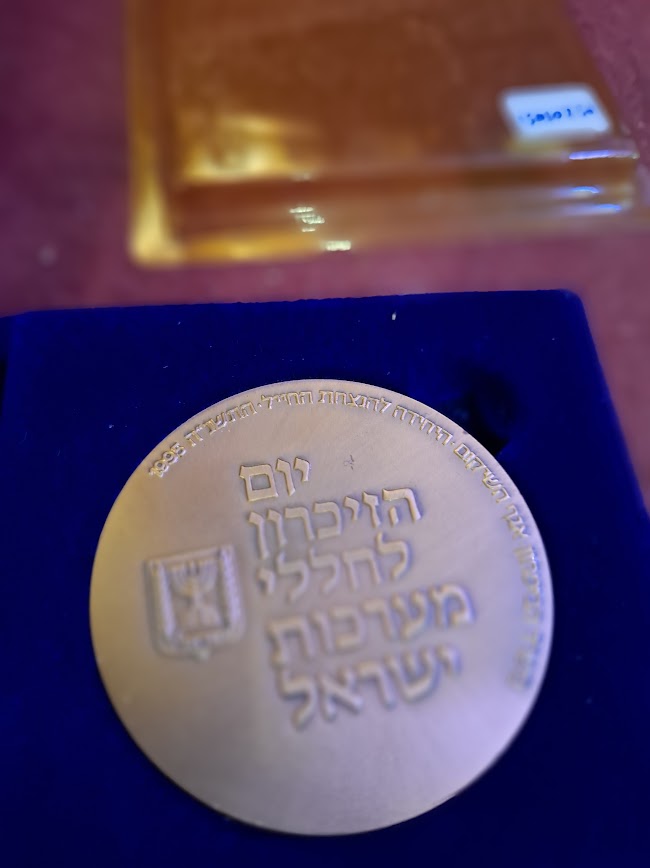 Israel bronza medal - Memorial Day for Israel's Fallen Soldiers 1993 [ISR10230]