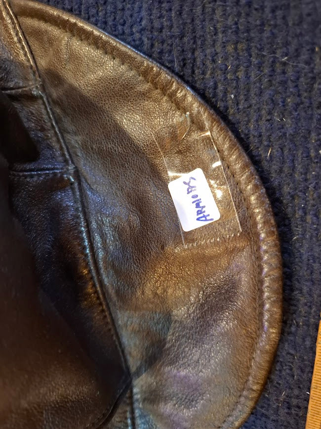 Vintage World War Base Pilots' Leather Hat [ARM10175]