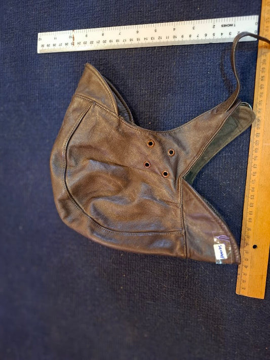 Vintage World War Base Pilots' Leather Hat [ARM10175]