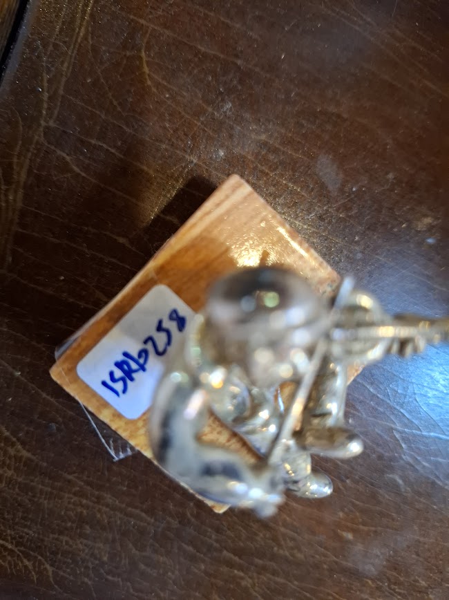 פסלון וינטג' מכסף סטרלינג 925 מבית ישראל בן ציון [ISR10258]
