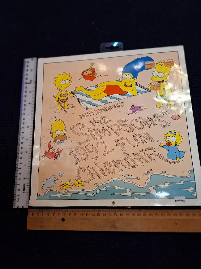 The Simpsons Family Calendar 1992 [BOK10443]
