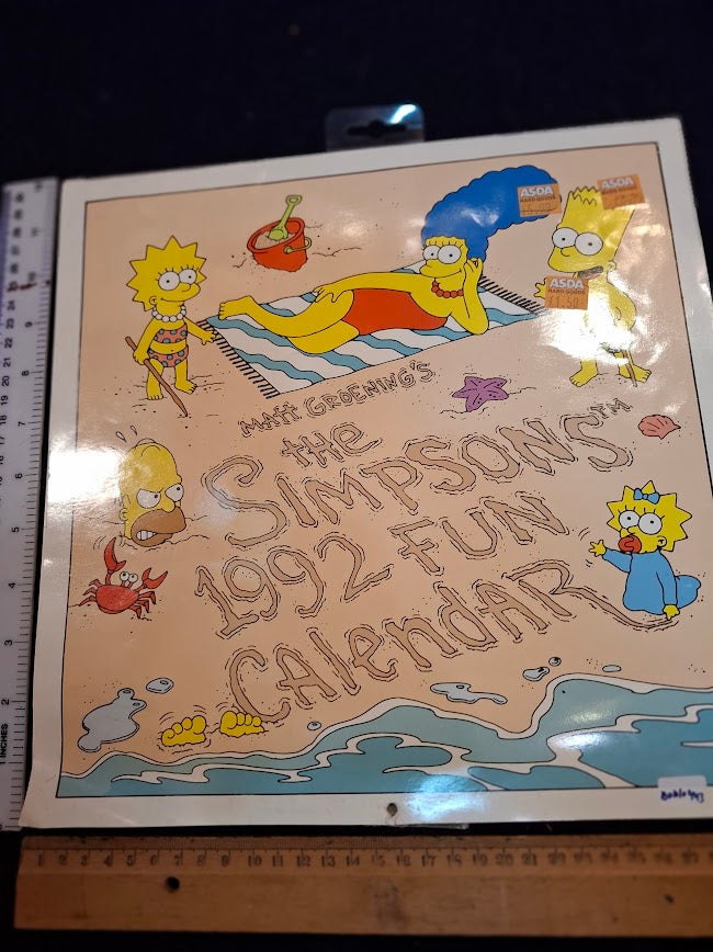 The Simpsons Family Calendar 1992 [BOK10443]
