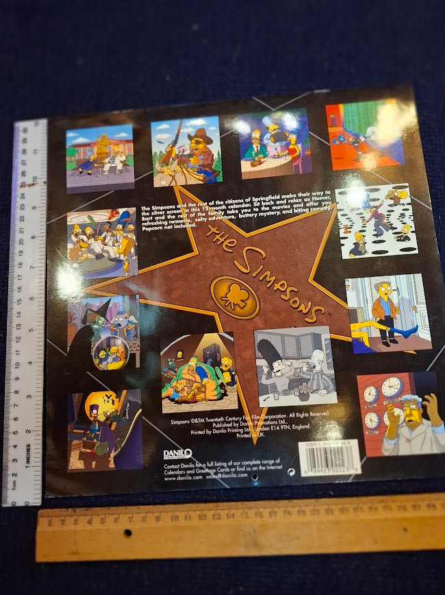 The Simpsons Family Calendar 1992 [BOK10443]