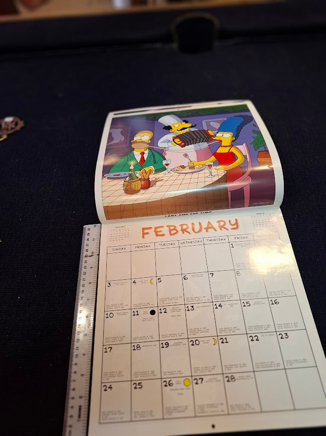 The Simpsons Family Calendar 1992 [BOK10443]