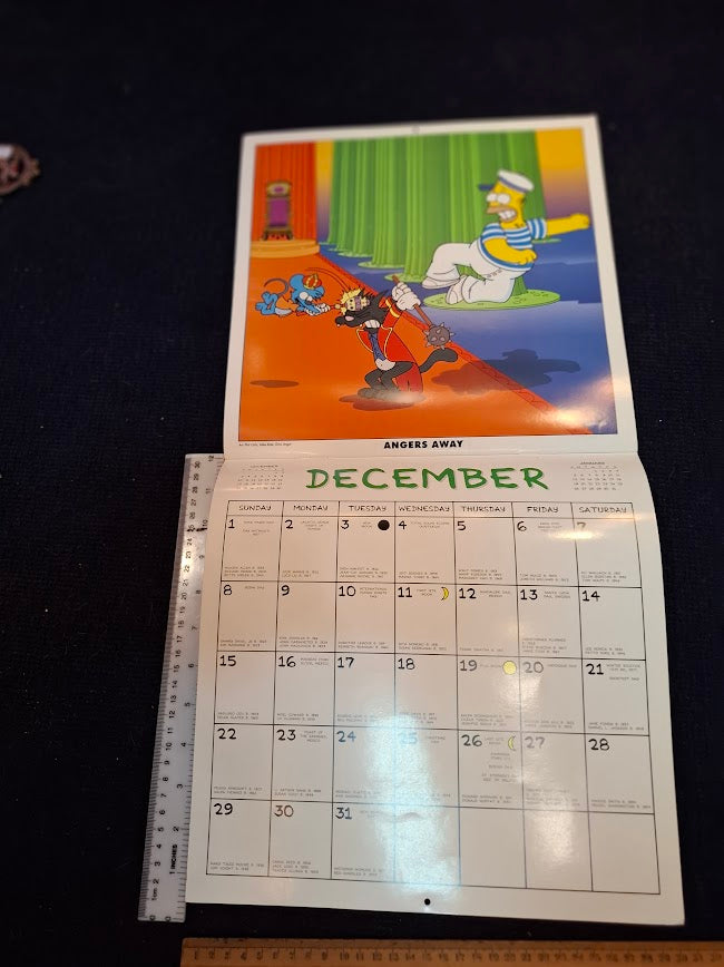 The Simpsons Family Calendar 1992 [BOK10443]