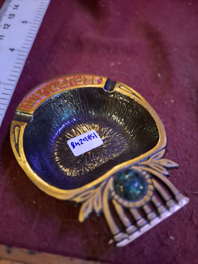 Vintage Jerusalem Souvenir Metal Designed Ashtray [ISR10248]