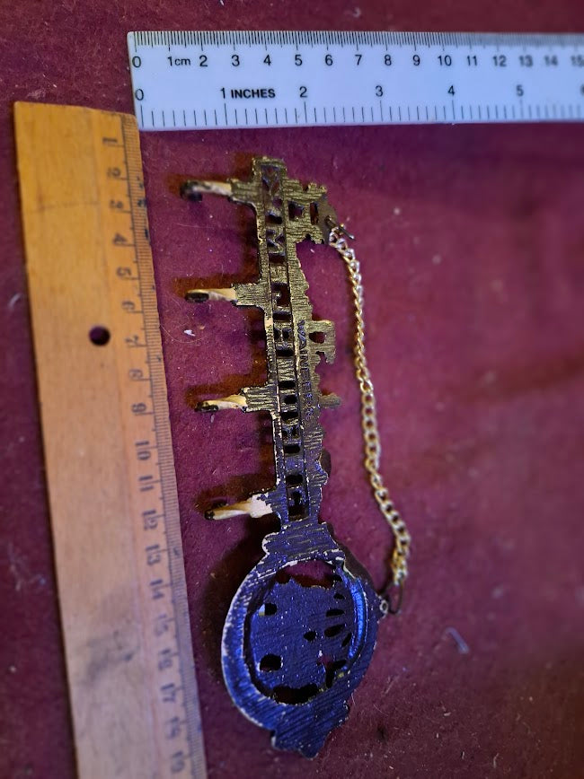 Vintage Jerusalem Souvenir Metal Designed, Key Rack [ISR10251]