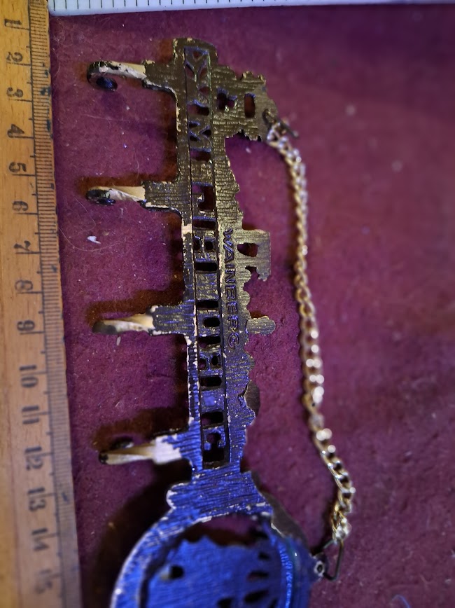Vintage Jerusalem Souvenir Metal Designed, Key Rack [ISR10251]