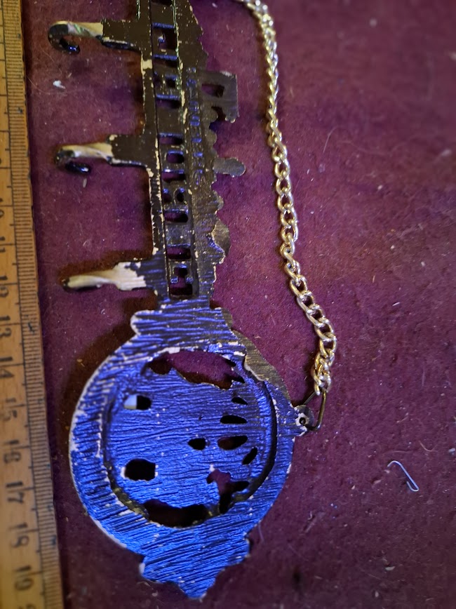 Vintage Jerusalem Souvenir Metal Designed, Key Rack [ISR10251]