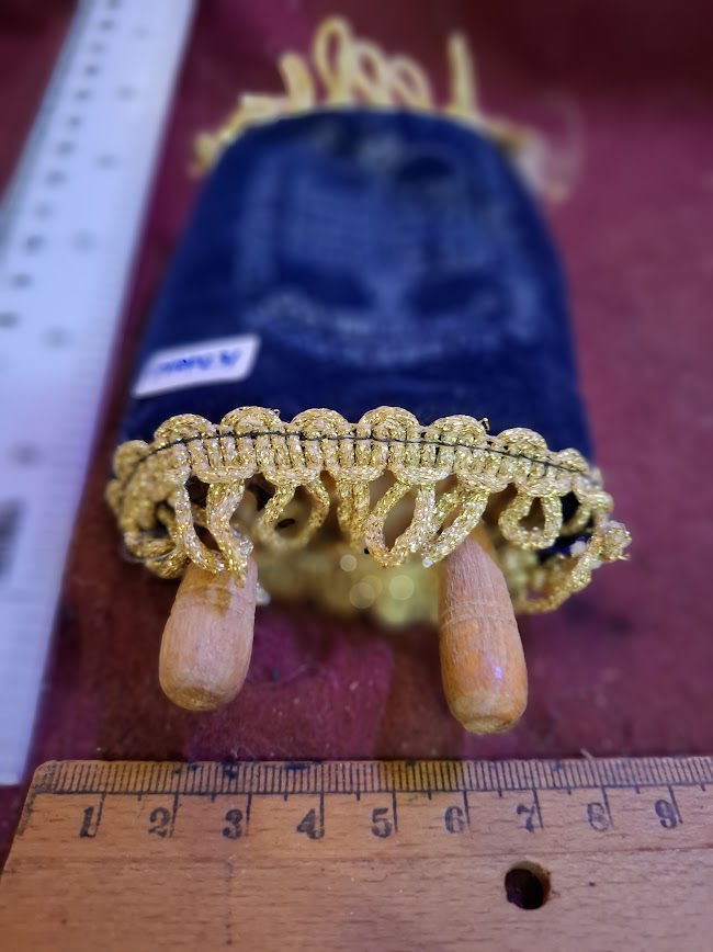 Vintage judaica scroll tora [JUD10231]