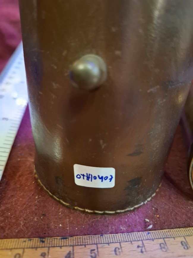 מגש נחושת למזכרת של יצחק רבין [ISR10136] 