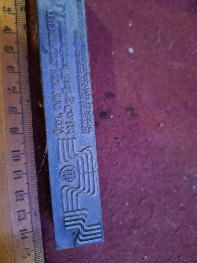 Vintage Stamp ink printing [OTH10399]