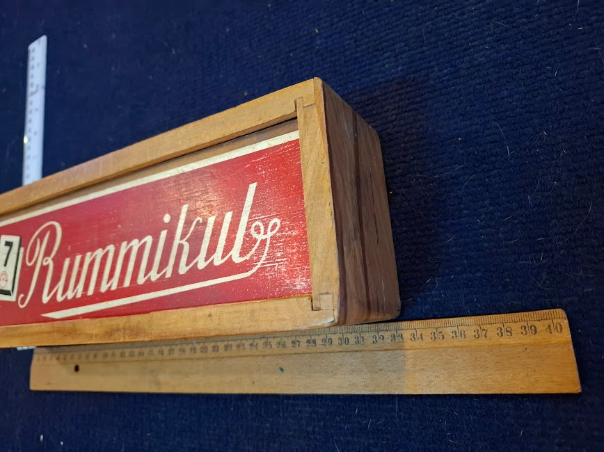 Vintage wooden rummikub game [GAM10358]