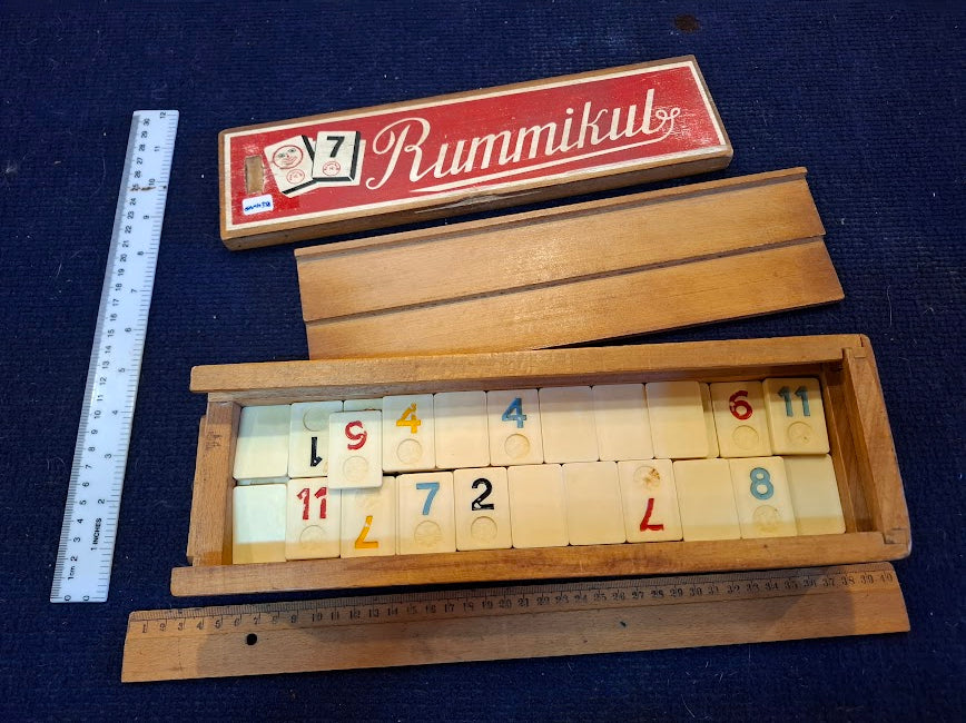 Vintage wooden rummikub game [GAM10358]