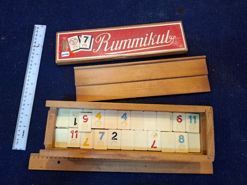 Vintage wooden rummikub game [GAM10358]