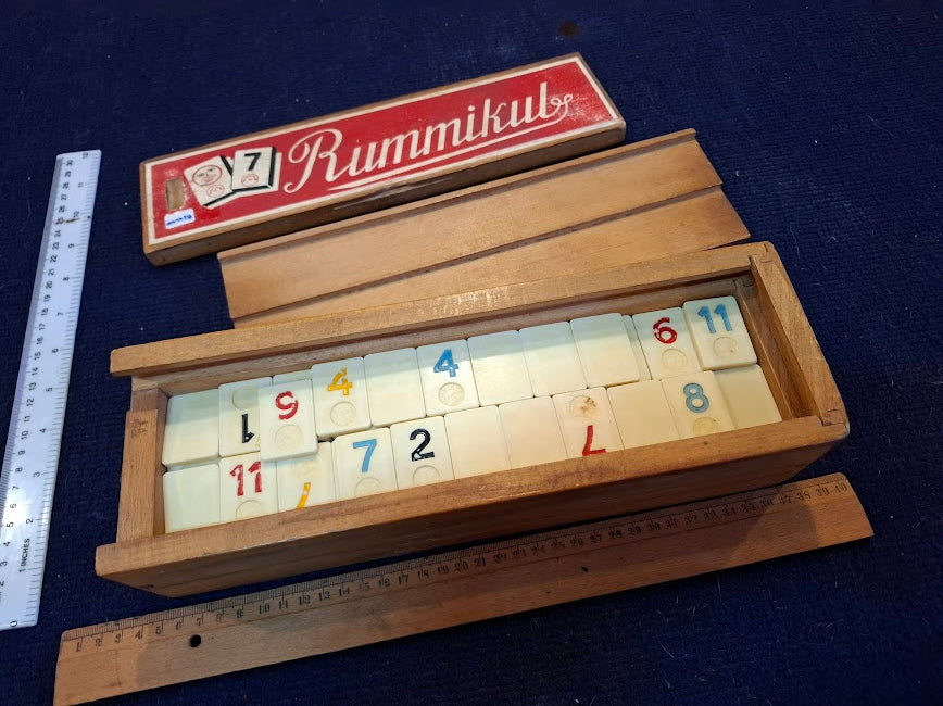 Vintage wooden rummikub game [GAM10358]