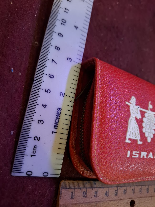 Vintage israel small pouch case [ISR10325]