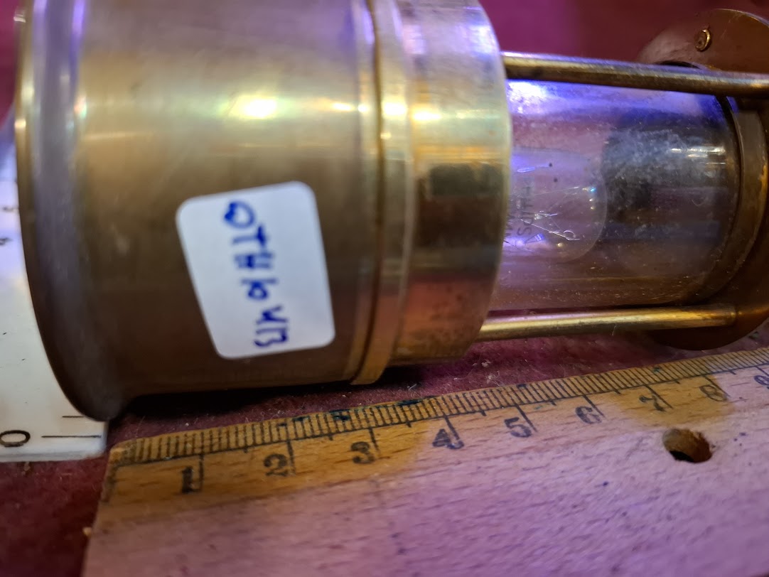 Antique miner oil lamp (was) - Rare [OTH10413]