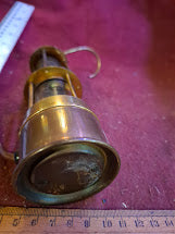 Antique miner oil lamp (was) - Rare [OTH10413]