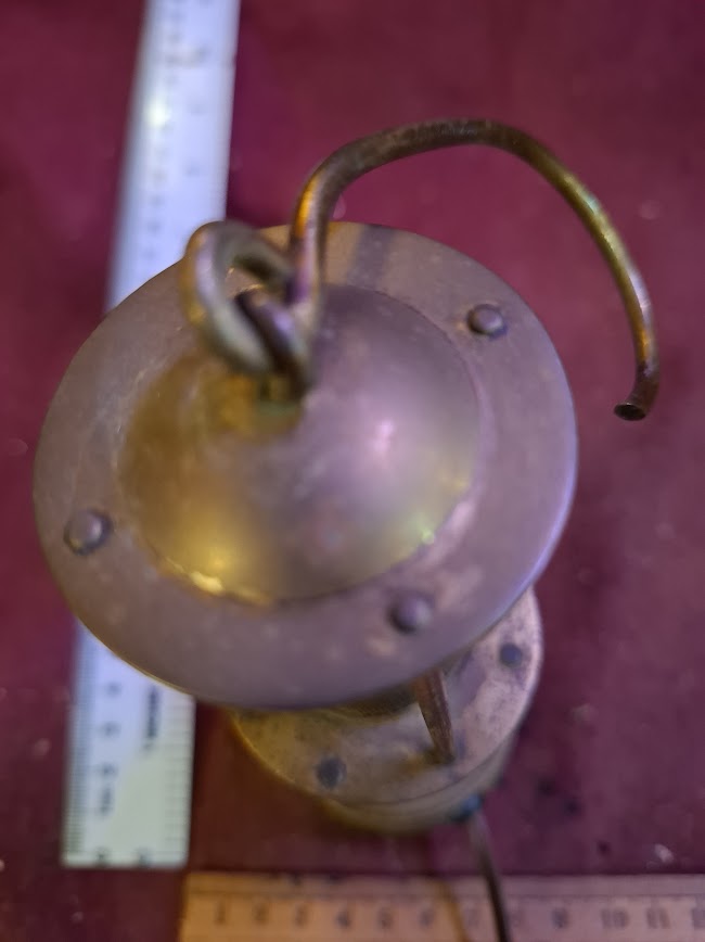 Antique miner oil lamp (was) - Rare [OTH10413]