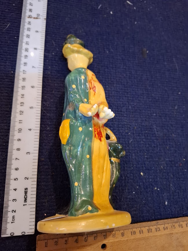 Vintage Statue of a Clown Butzelan [ART10250]