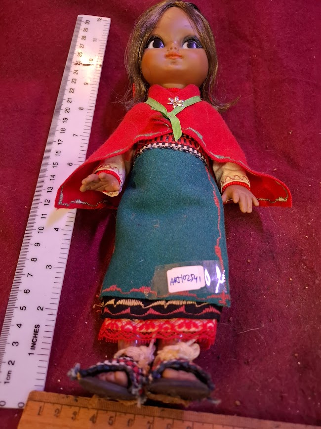 Vintage native american handmade doll [ART10254]